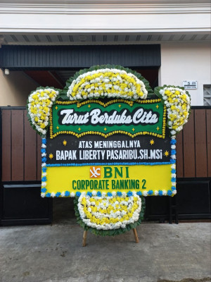 Papan Bunga Duka di Bejiharjo