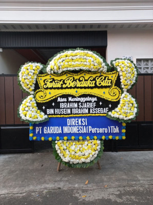 Papan Bunga Duka di Bejiharjo