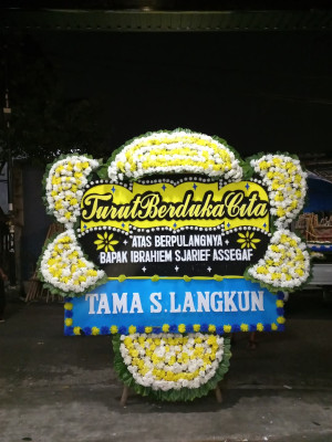Papan Bunga Duka di Bejiharjo