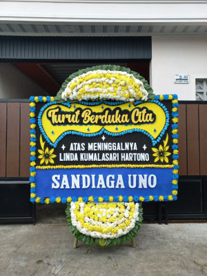 Papan Bunga Duka di Bejiharjo